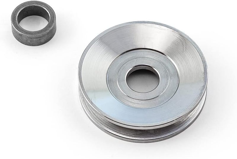 Speedmaster PCE238.1012 Universal Chrome Single Groove V-Belt Alternator Pulley - Image 1